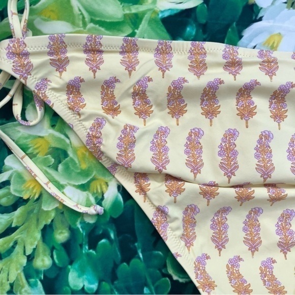 SZ Blockprints X J. Crew Phool Block Print String Bikini Bottoms Size XXL NWT - Picture 14 of 14